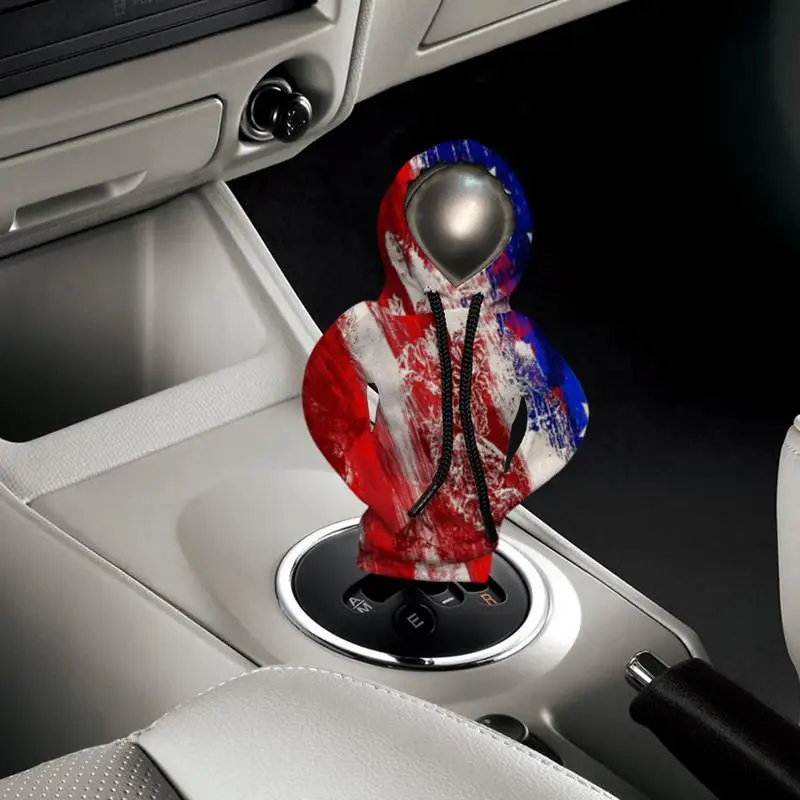 Universel Hoodie Car Gear Car Shift Lever Cover Change Lever Sweatshirt Gearshift Cover Hoodie Gear Knob Sweater Car Decorations