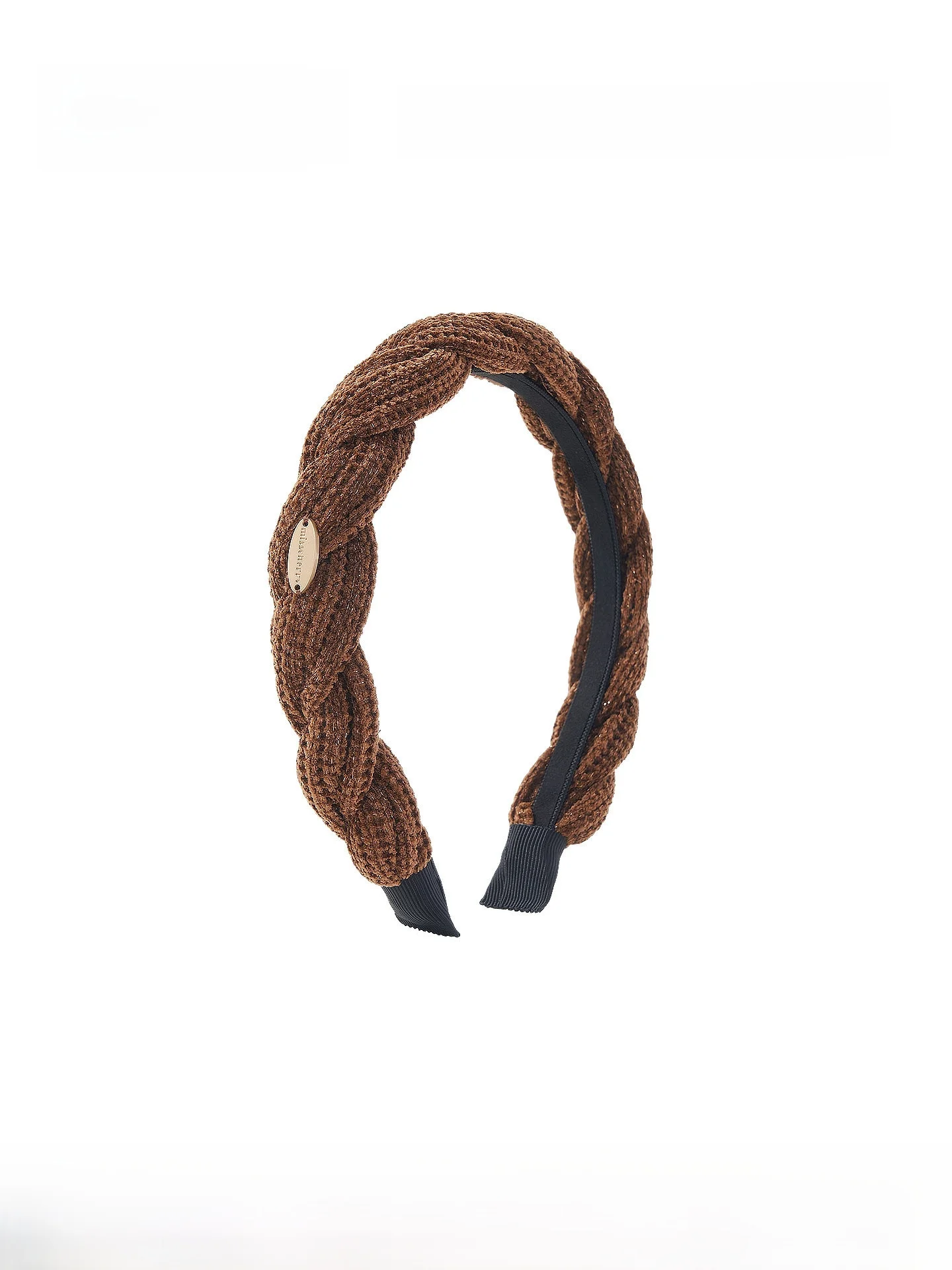 lar-ニットヘアバンド-レディース-ファッショナブルなハイヘアラインヘッドウェア-日常着用-快適な生地-合金クラスプ-ソリッドカラー