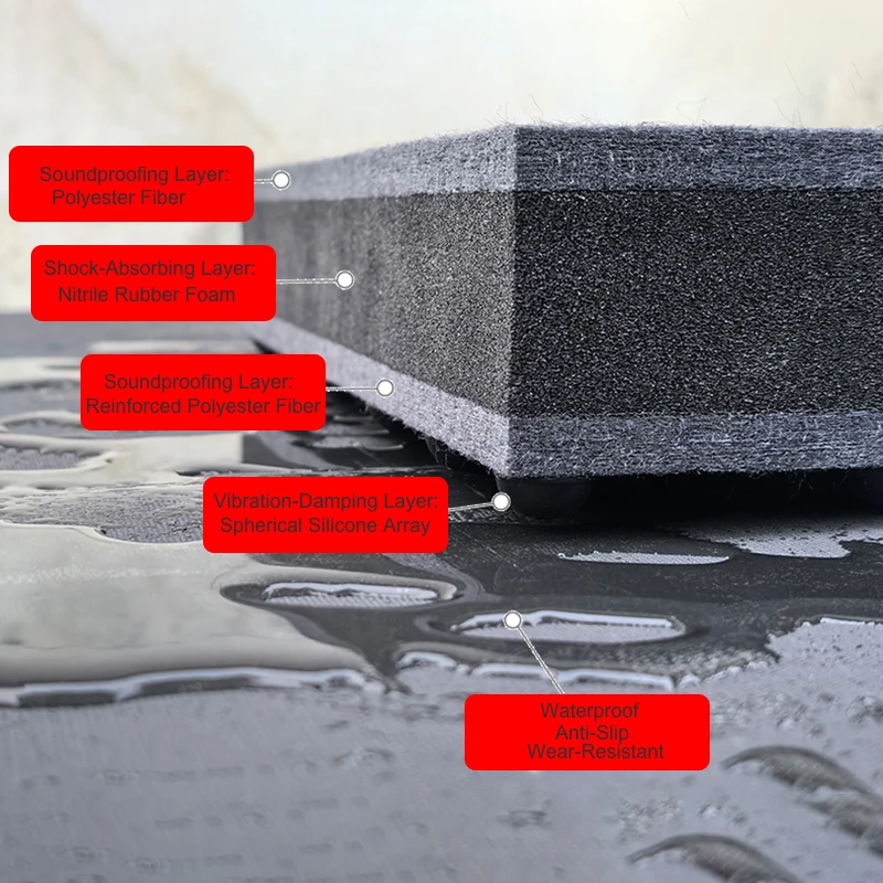 Almohadilla de aislamiento de estante de Audio HiFi, altavoz de graves, amortiguador, pies, soporte con picos para subwoofers, monitores de estudio y kits de batería