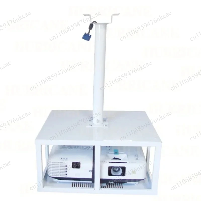 Lockable Telescopic Projector Elevator Cage Anti-Theft Ceiling Bracket