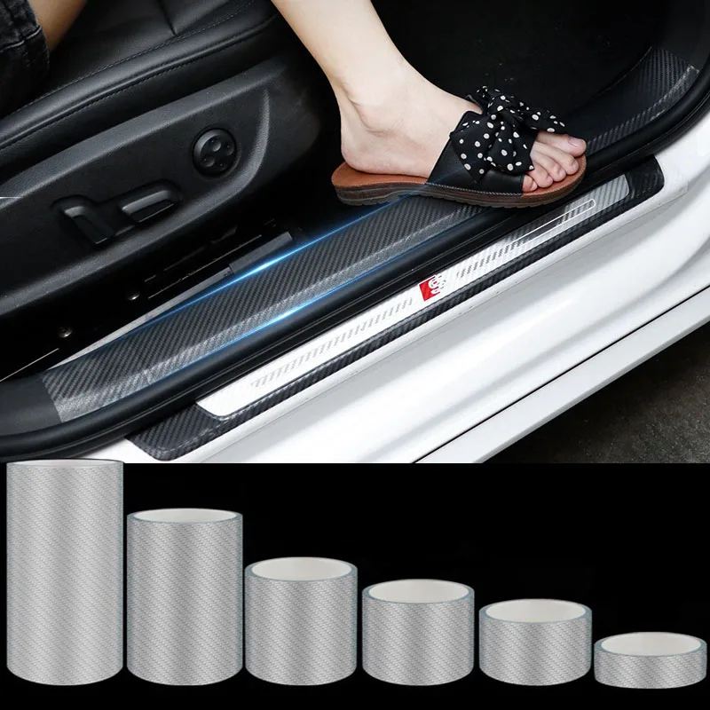 Universal Car Anti-collision Strip Nano Tape Scratchproof Car Threshold Transparent Film Door Edge Rim Protective Car Stickers