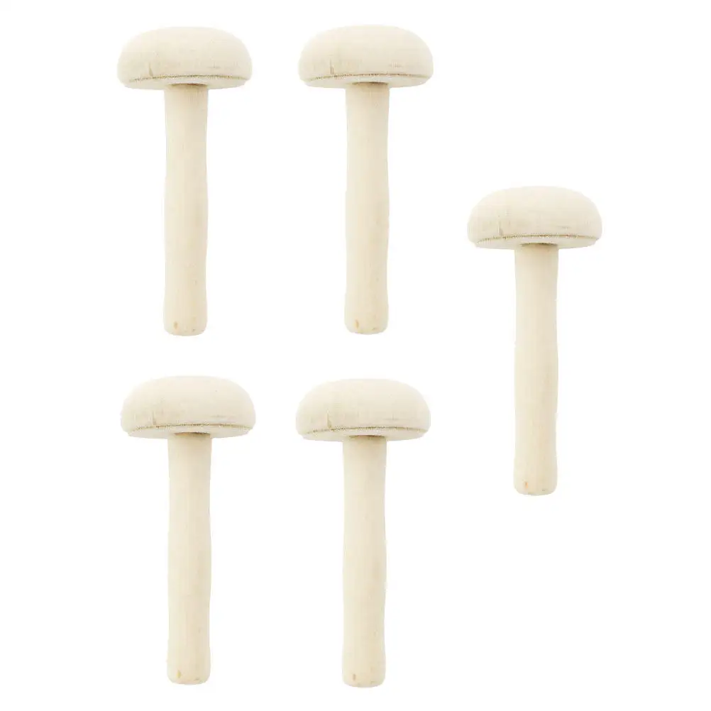 5 Pcs Mushroom Hand Press Printing Tool Ink Rubbing Art Roller Printmaking Brayers Rollers for Craft