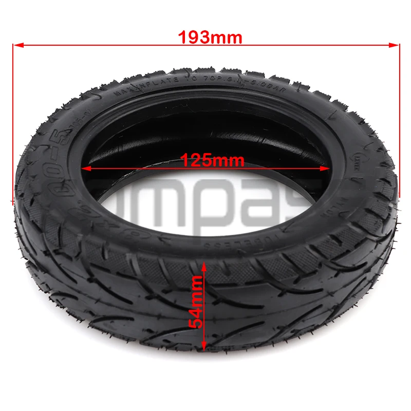 8X2.00-5 Vacuum tires Wheel Tyre 8X2.00-5 Tire for Kugoo C3 S3 S2 MINI Electric BIKE