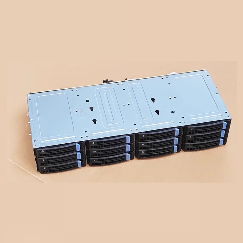 Imagem -05 - Armazenamento Nas Hard Disk Cage Chassis Swappable Série Sas Preto Grupo Cdn Hot Swappable Chassis 6gb 3.5 12