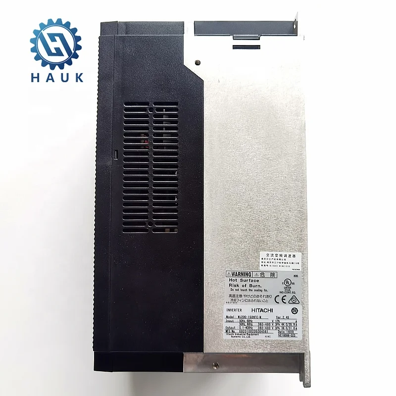 

Hi Tachi WJ200-150HFC-M High-Power Variable Frequency Drive Reliable Inverter for Efficient Motor Speed Regulation