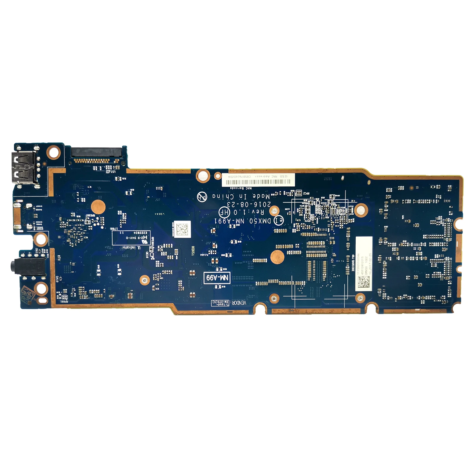 NM-A991 Motherboard untuk Lenovo ideapad Miix Motherboard Tablet Laptop Motherboard dengan i5 i7 7th Gen CPU 8GB RAM