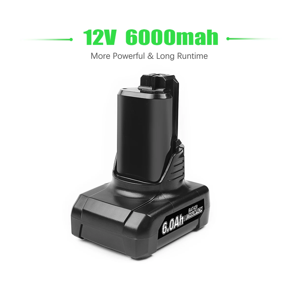 Battery For Bosch 12V 4000/6000mAh Lithium BAT420 BAT411 BAT412 BAT413 BAT412A Cordless Power Tools battery Replacement