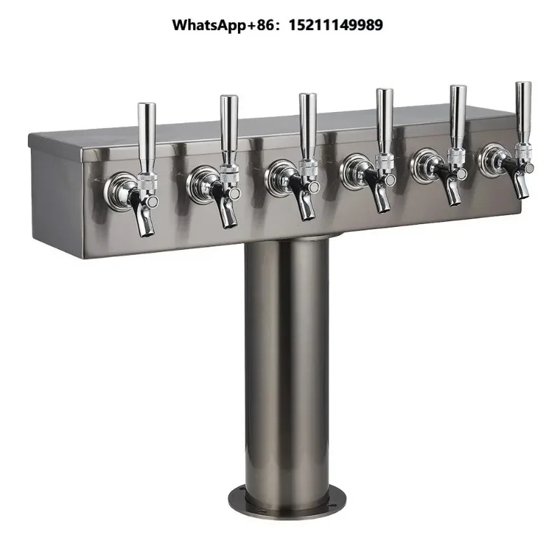 Stainless Steel Draft Beer Kegerator Box T Tower