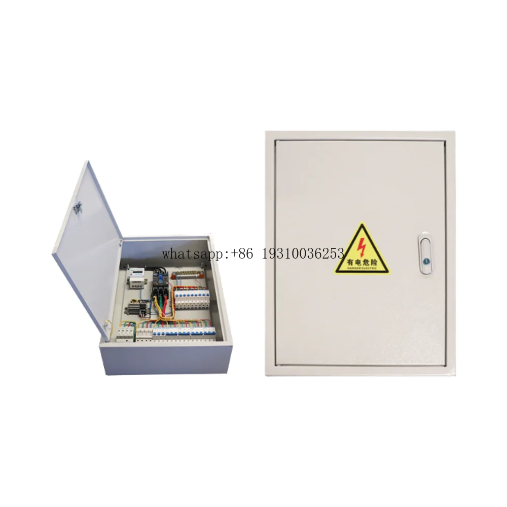 صندوق التحكم في التوزيع الكهربائي في الهواء الطلق صناديق توزيع الطاقة المعدنية
