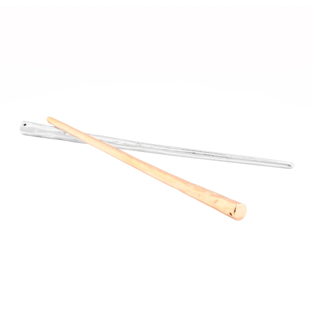 

2pcs Alloy Chopsticks Minimalist Vintage Hair Sticks For Buns Chignon Pin Diy Accessory Golden Silver Suitable Curly Wavy