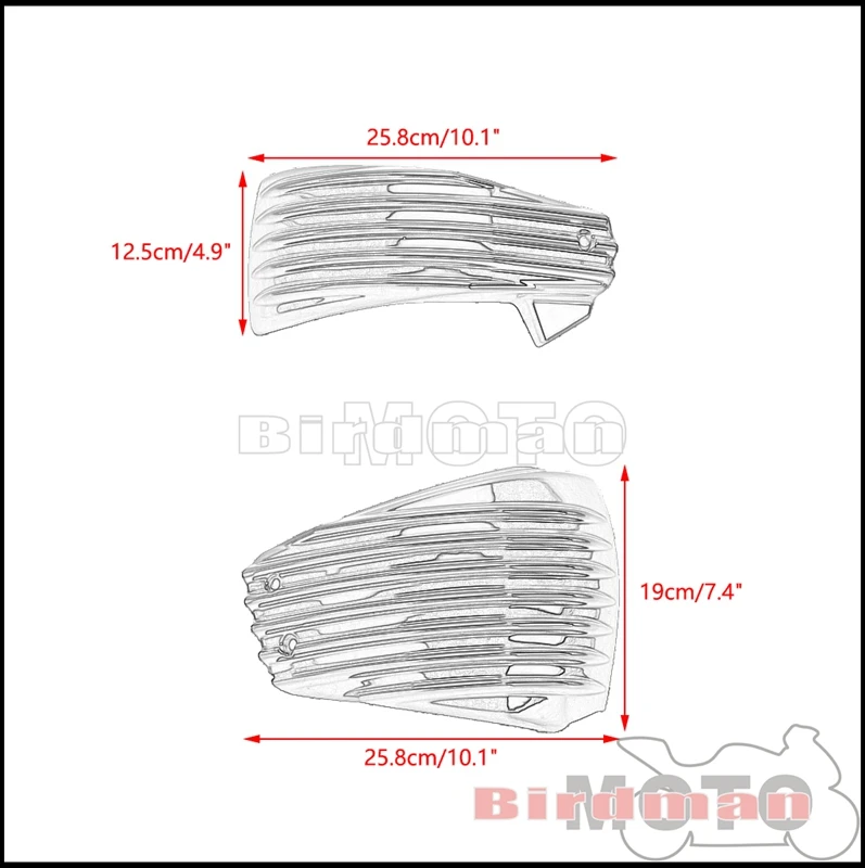 Motorcycle Battery Side Fairing Cover Guard Protection For Harley Softail M8 Street Bob Deluxe Low Rider Heritage 2018-2022