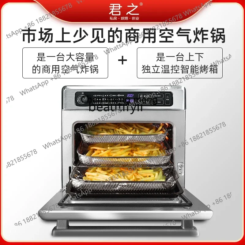 

Z189 A06 Air Fryer Commercial Large Capacity Oven All-in-One Multifunctional Restaurant Fryer
