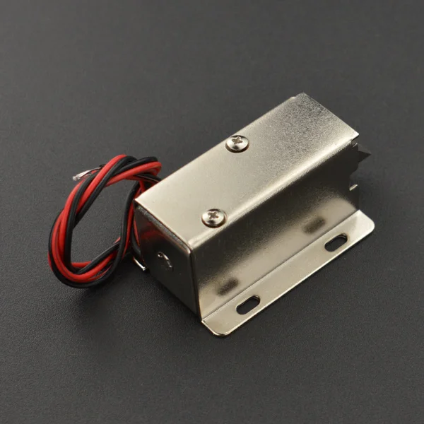 12V oblique electromagnetic lock (can be powered on for a long time with a lock)