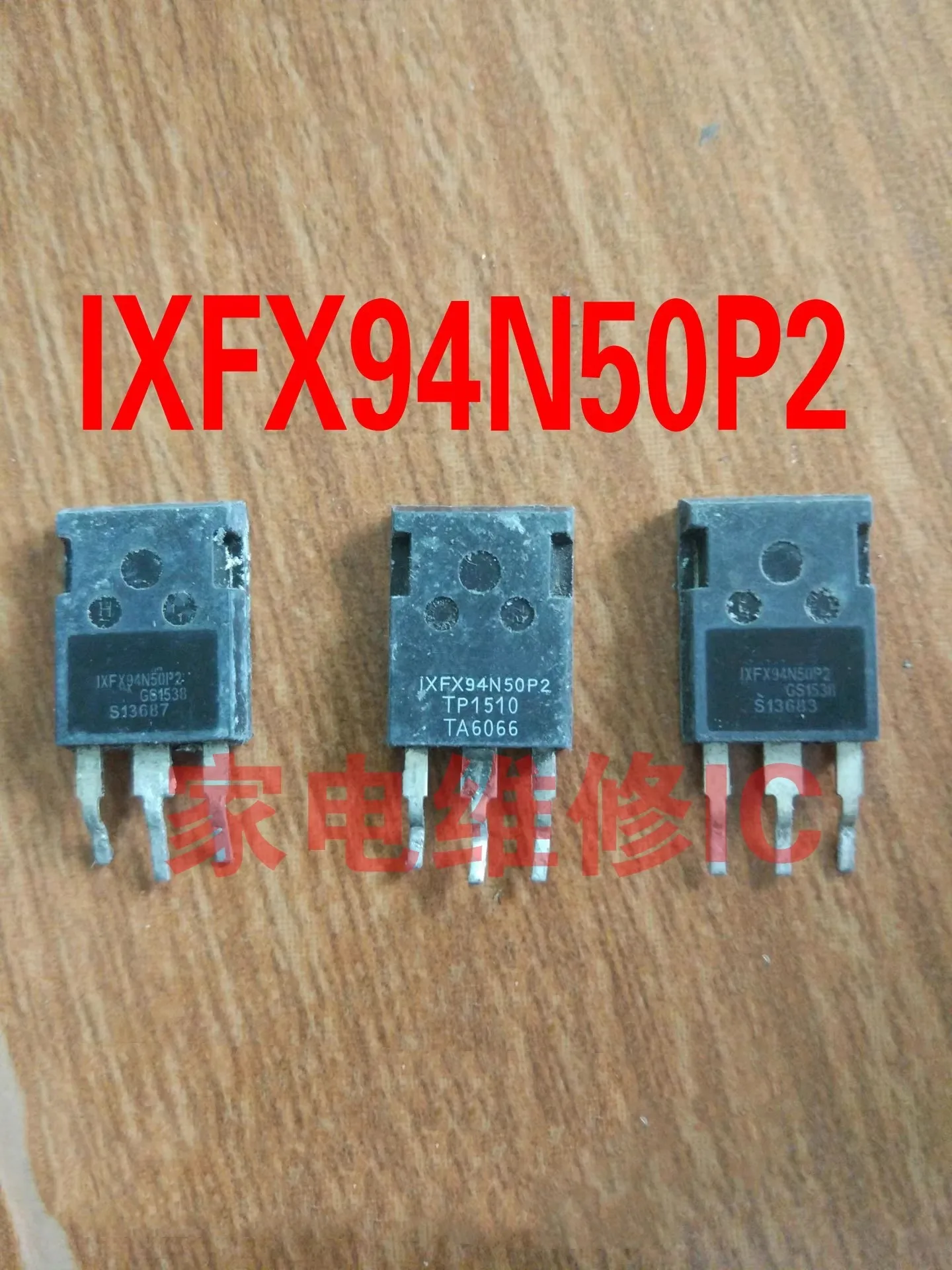 Used 5pcs/lot IXFX94N50P2 MOSFET TO-247 N-CH 500V 94A PLUS247 High power large chip transistor Original disassembly