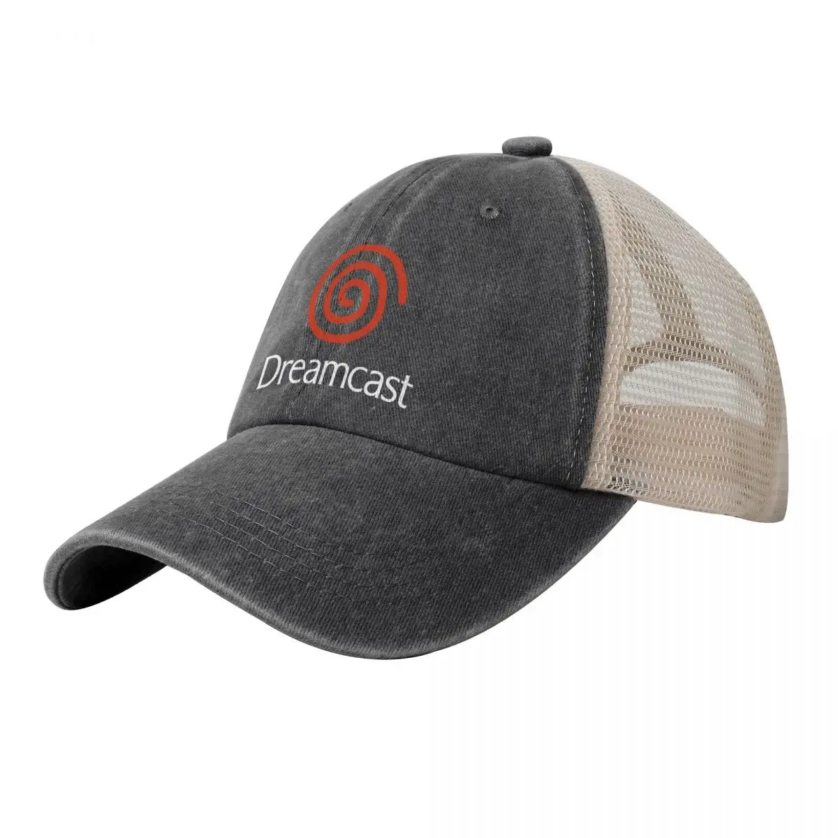 

Fashion Unisex Dreamcast Logo Cowboy Mesh Baseball Cap