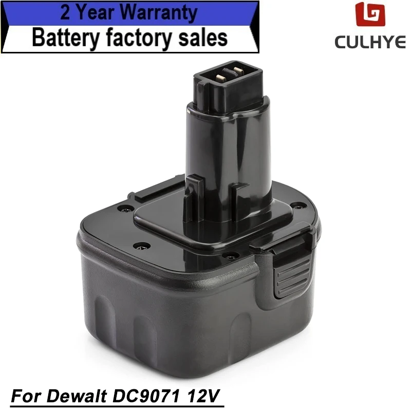 

DW9072 12V Ni-MH Rechargeable Tools Battery for Dewalt DC9071 DE9074 DE9501 DC845KA DC540 DC612KA DC742VA High capacity 100%