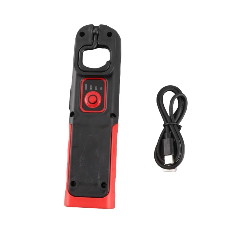 

Перезаряжаемый светодиодный рабочий фонарь с магнитным основанием и поворотом на 360° ° Поворотный крючок, портативный сверхяркий фонарик, светодиодный рабочий фонарь COB для