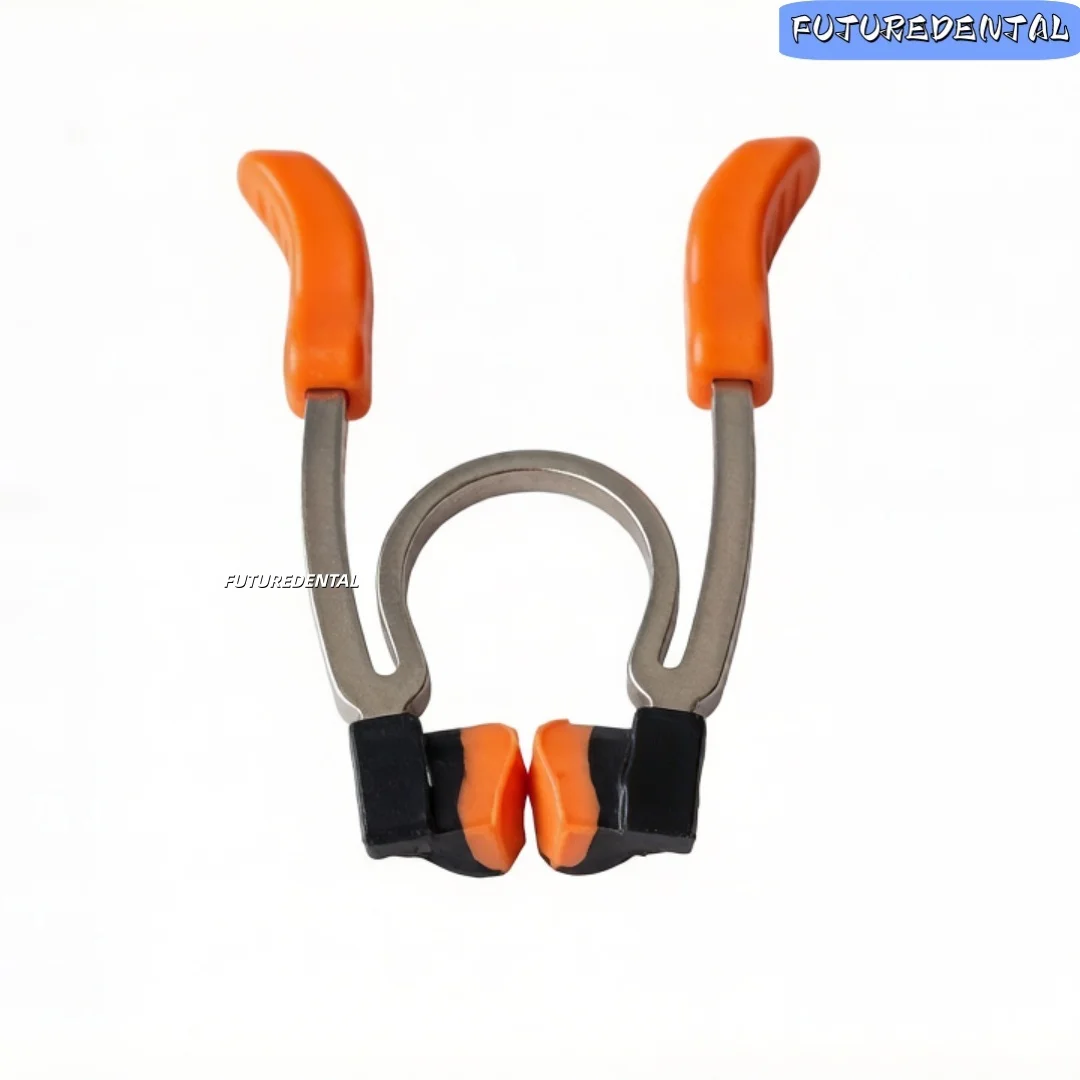 Dental Dam Clamp Ring R5 2.0 Titanium Alloy For Tooth Isolation Restorative Dentistry High Strength Spring Clamp Small & Medium