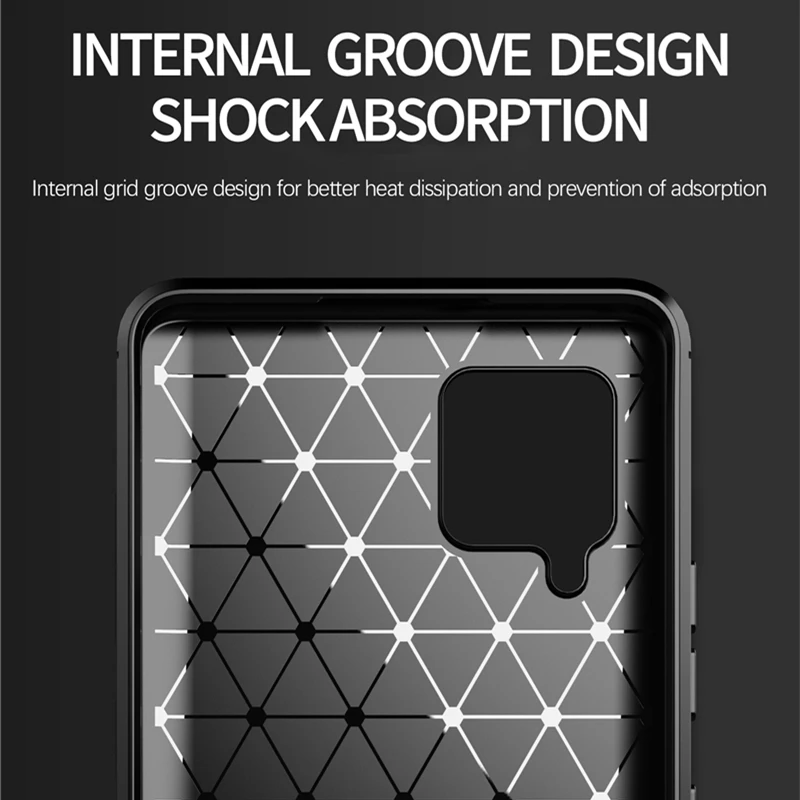 For Samsung Galaxy A42 Case Silicone Soft Case For Samsung A42 Cover For Samsung Galaxy A42 5G A12 A41 M51 Case Protective Cover