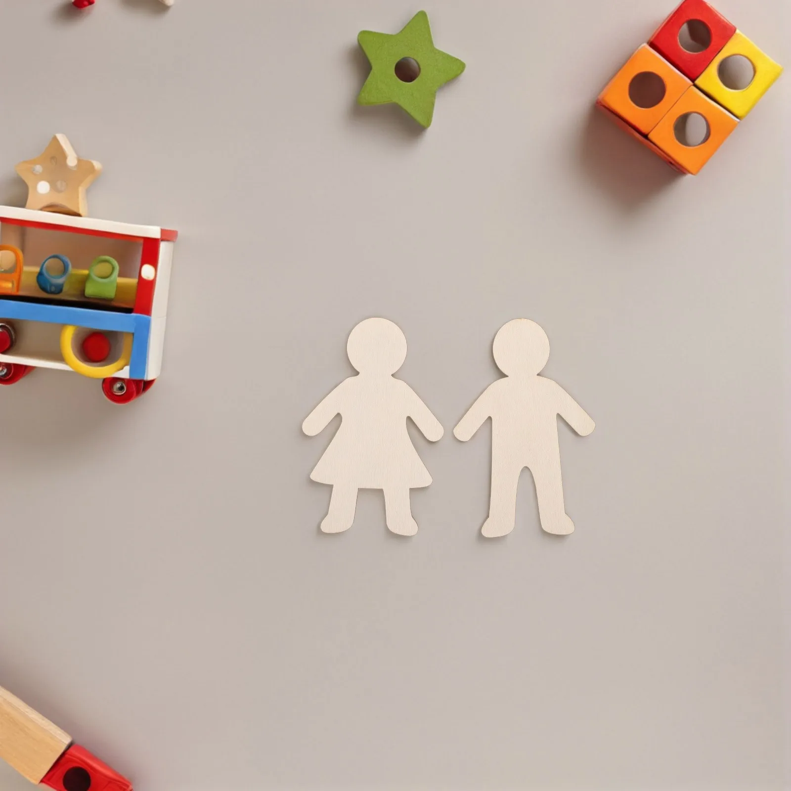 ของตกแต่งไม้เปล่า DIY 20 ชิ้น สำหรับเด็ก งานฝีมือไม้ยังไม่เสร็จ สร้างสรรค์งานศิลปะกราฟฟิตี ตกแต่งบ้าน งานฝีมือ