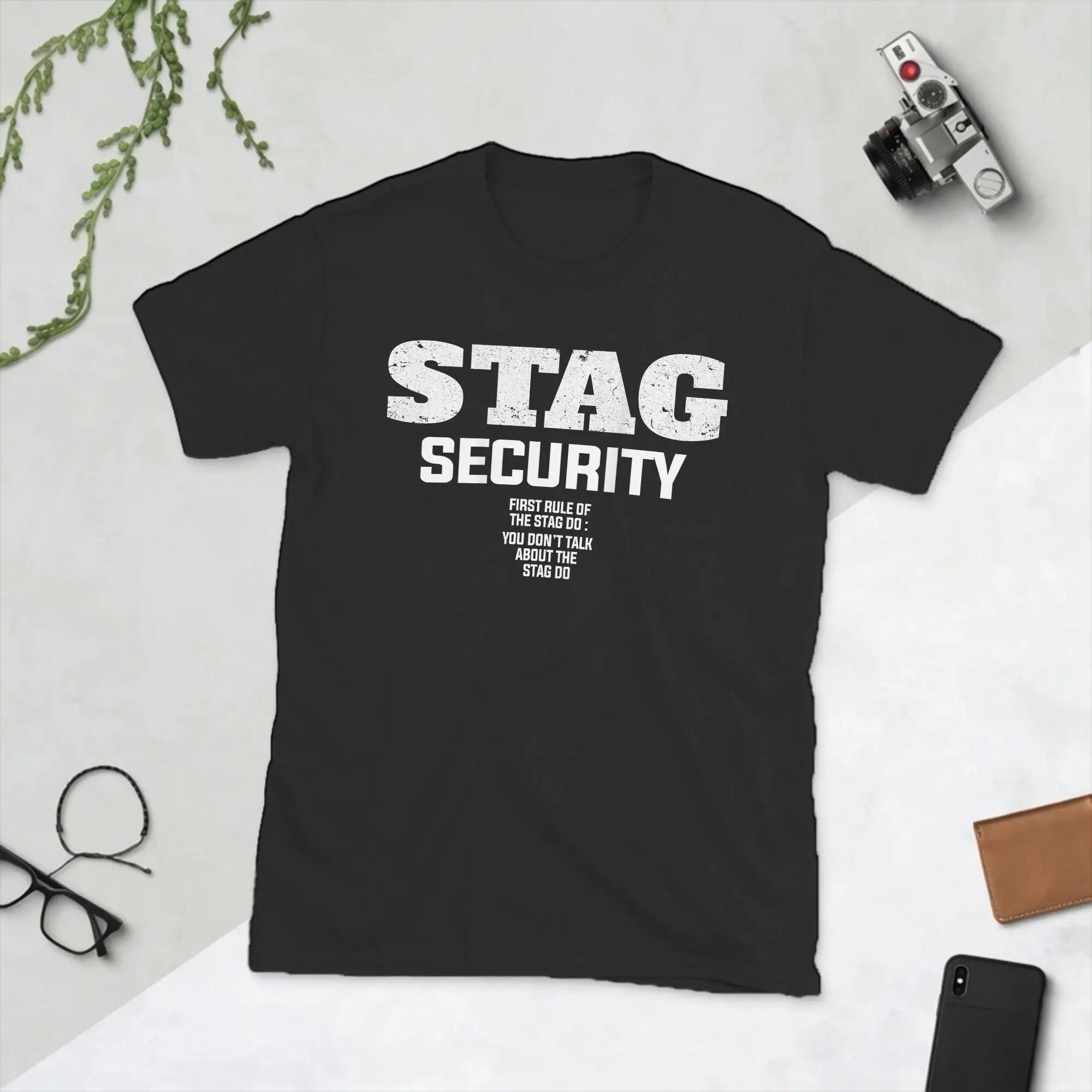 Stag Do Outfits Funny Fancy Dress Men T Shirt  Cool Tee Shirt Short Sleeve Crewneck T-Shirt 100% Cotton Plus Size Tops