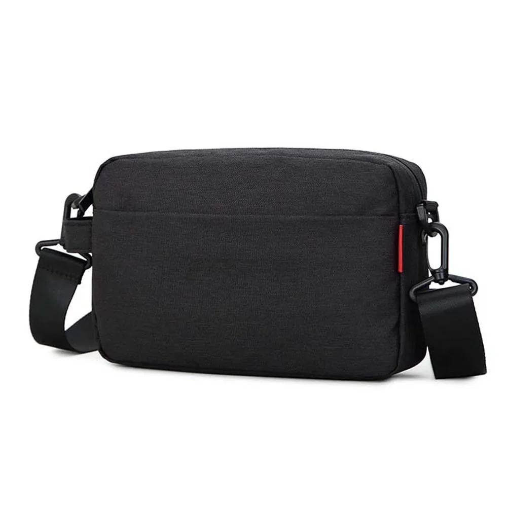 Oxford Cloth Men's Crossbody Bag Large Capacity Black Waterproof Shoulder Bag Japanese Style Anti-Splash Water