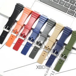 Resin Watch Strap suitable for CASIO W-215H W215H Men's Women Waterproof Sports 18mm Watch Accessories