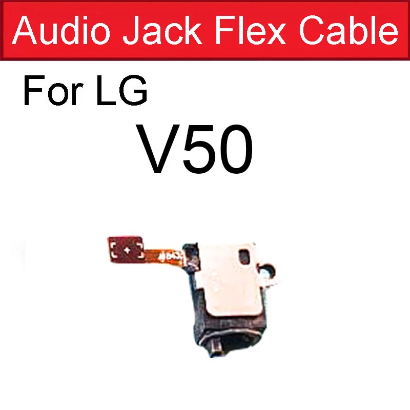 Audio Jack Flex Cable For LG V20 V30 V40 V50 V10 K7 K8 K10 K430 K30 G8 G7 G6 G5 G4 G3 Mini Q7 Q6 Stylo 2 3 4 Plus Earphone Plug