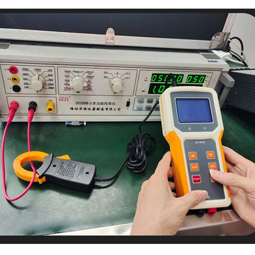 FUZRR ES9050 Electrical Parameter Tester Multifunctional AC Voltage Current Frequency Phase Stroke Ratio Meter Oil Field Scene