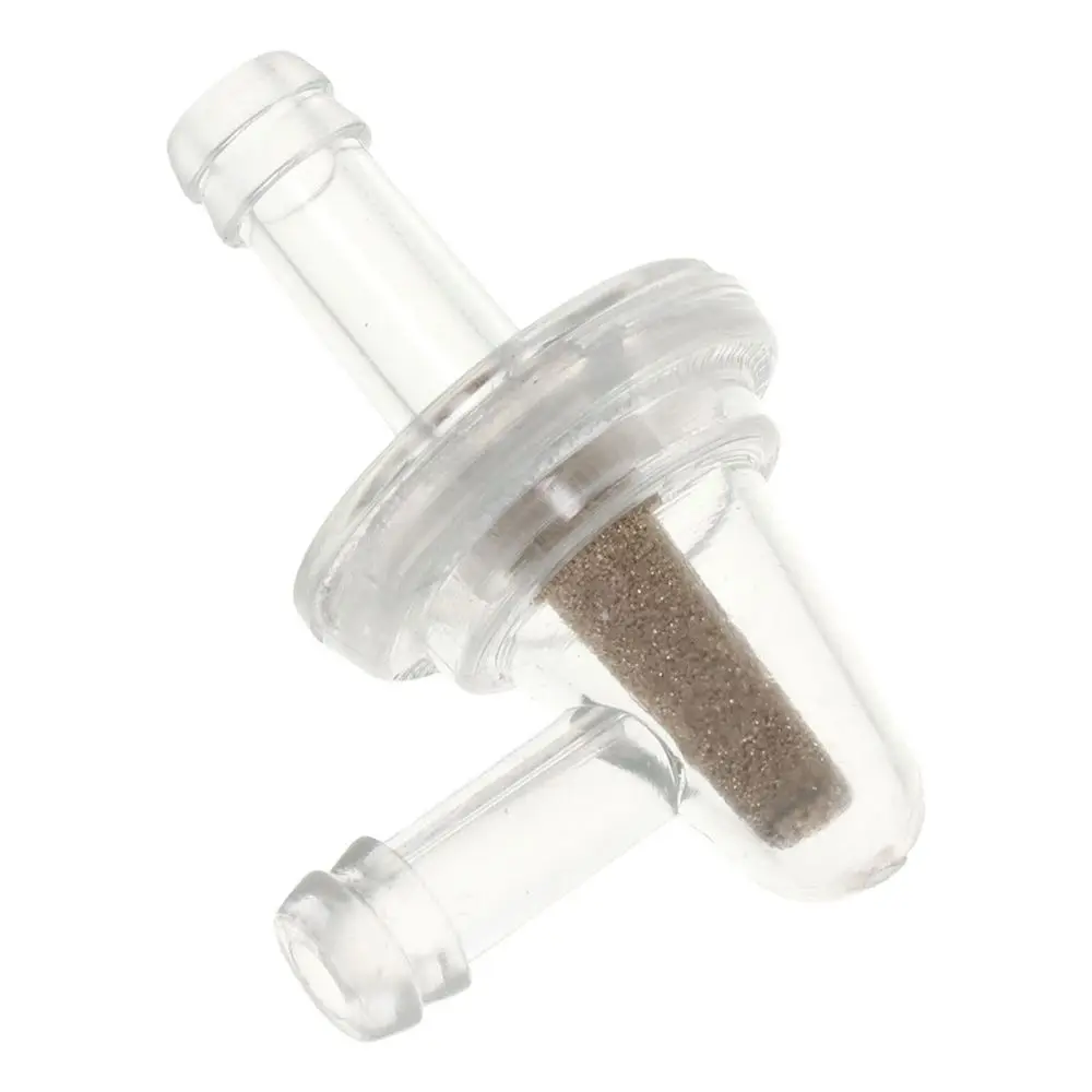 2pcs Car Accessories Parts 90 Degree Fuel Filter 1/4 Inch Nylon Replace Clear Filter For Car - Image 4