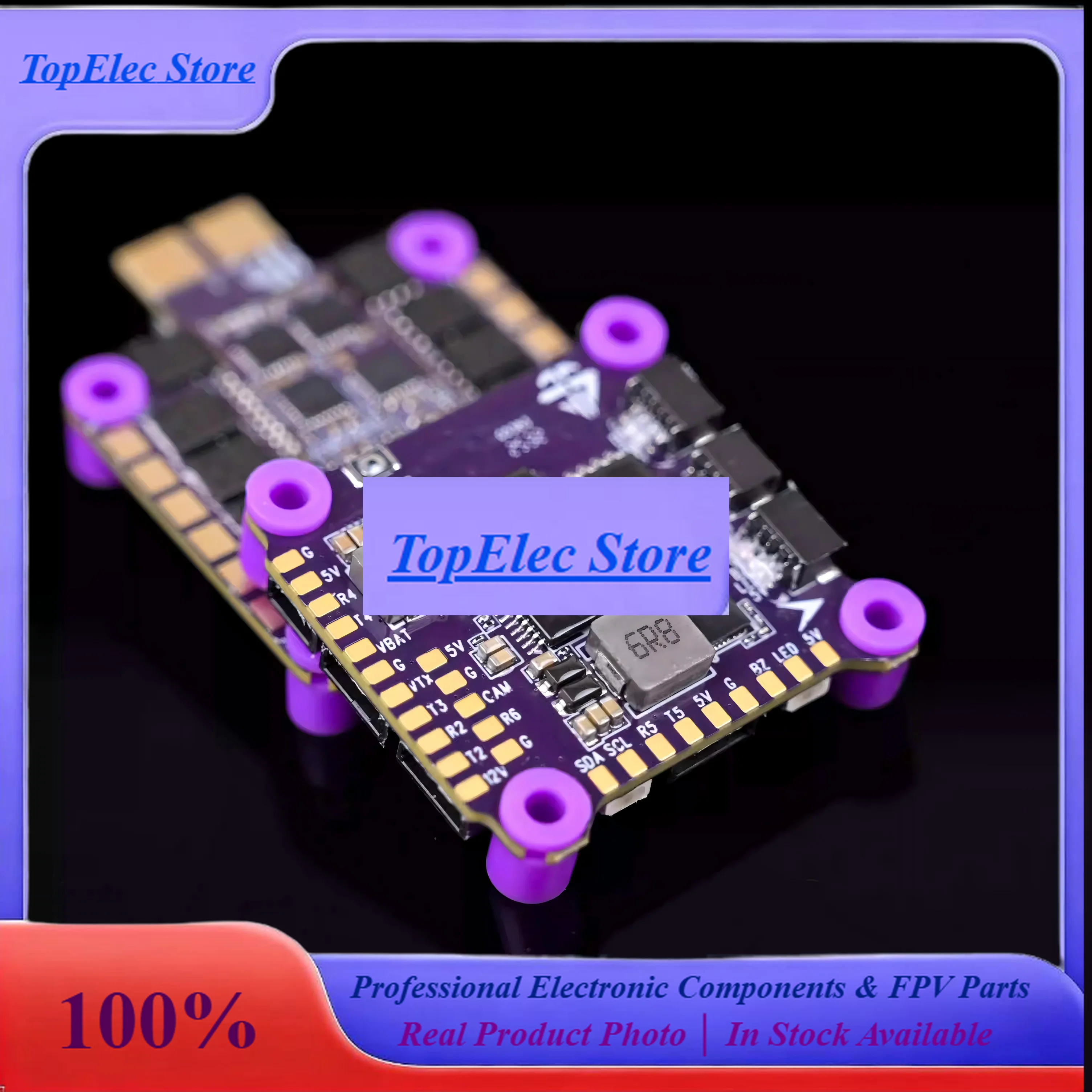 TopessF405 V3 F722 Flight Controller BLS 4-in-1 60A ESC 2-6S Lipo Stack/Flytower For Remote Control FPV Racing Drone Quadcopter