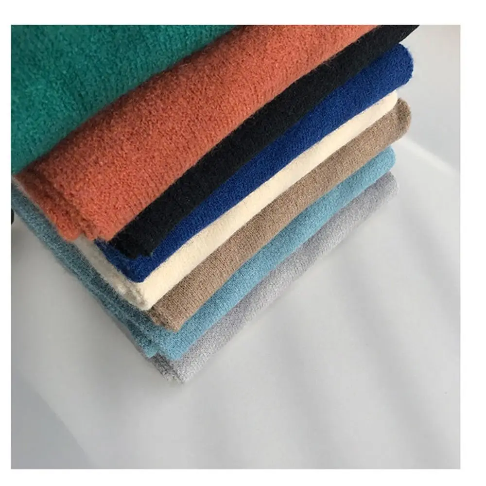 الرجال النساء وشاح مريلة الحرارية الرقبة أدفأ يندبروف موضة الحياكة وشاح من الصوف سماكة مُثبّت كبّاس سنود القلنسوة أنبوب للجنسين