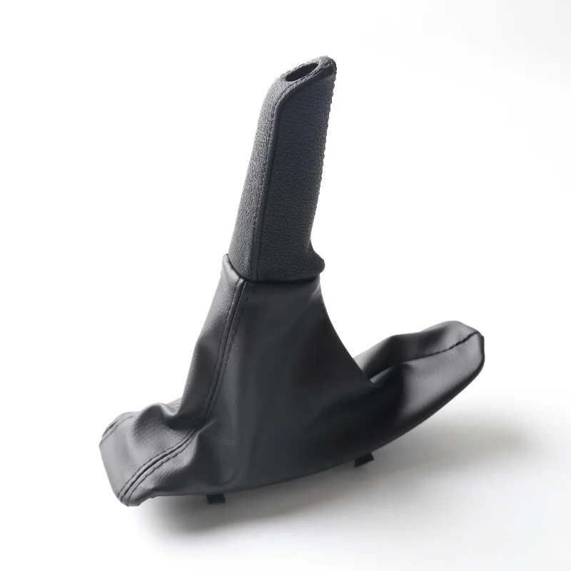 7155622   BMW 3 시리즈 E90 E91 E92 2004-2013용 자동차 핸드브레이크 핸들 가죽 커버