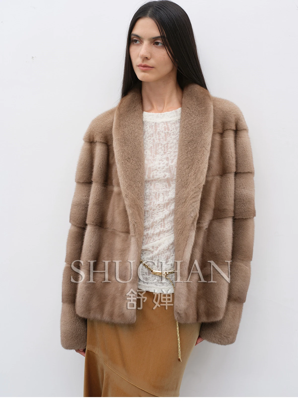 Winter 2024 New Casacos Femininos Inverno  Mink Fur  Abrigo De Piel Mujer Invierno Winter Coat Women  Fur Jacket