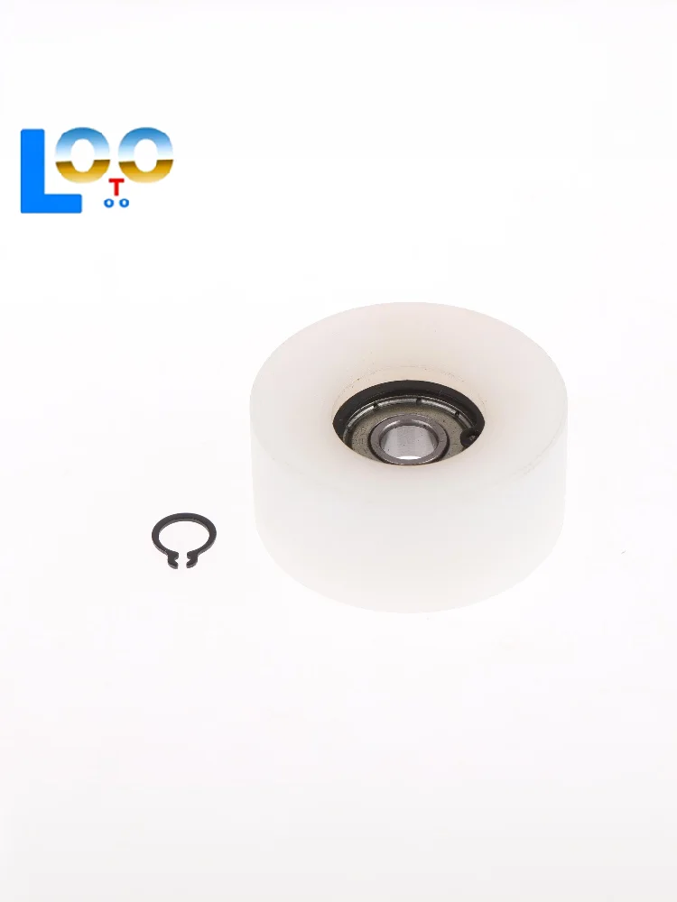 1Pc 衣類乾燥機ローラーテンションベルトプーリーホイール 00632045 フィットシーメンス 608ZT ベアリングアクセサリー