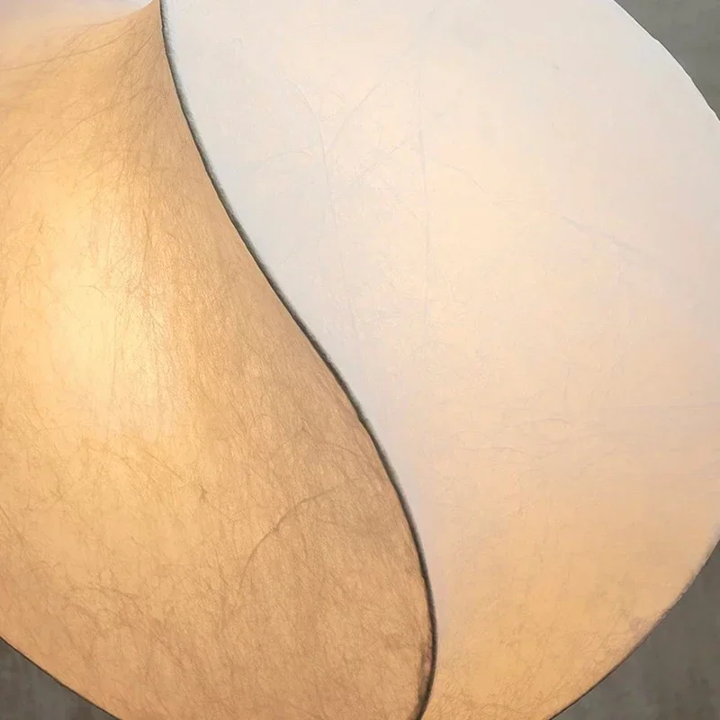 Japanese Wabi Sabi Silk Restaurant Pendant Living Room Creative Restaurant Kitchen LED Pendant Indoor Lighting Home Furnishings