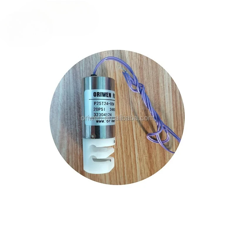 

Медицинское устройство Используйте 3-ходовую трубку 24 В ID3.2 OD6.4 Электромагнитный зажимной клапан