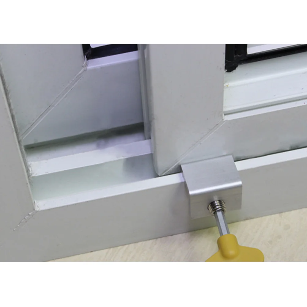 

10 PCS Screen Lock Sliding Window Locks Aluminum Alloy Office Security with Key Door Frame