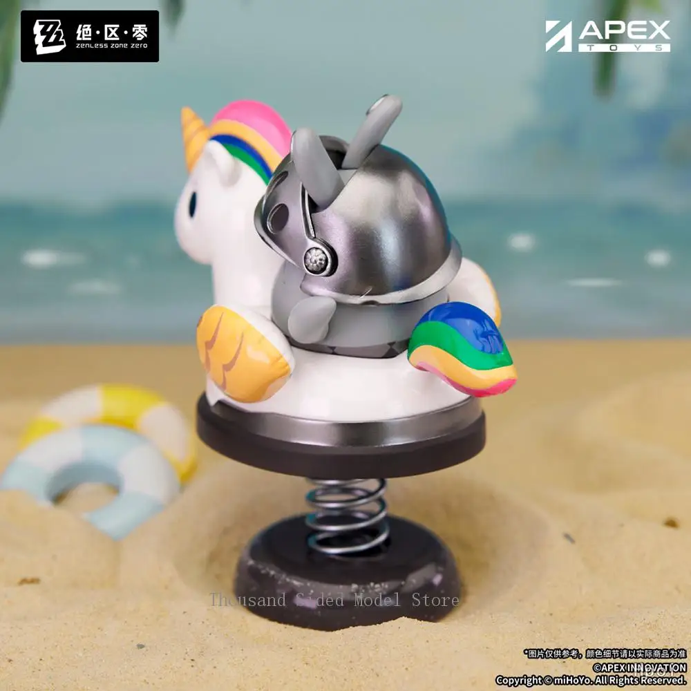Original APEX-TOYS feliz shake zona zenless zero knightboo q versão anime figura de ação brinquedo das crianças modelo dos desenhos animados