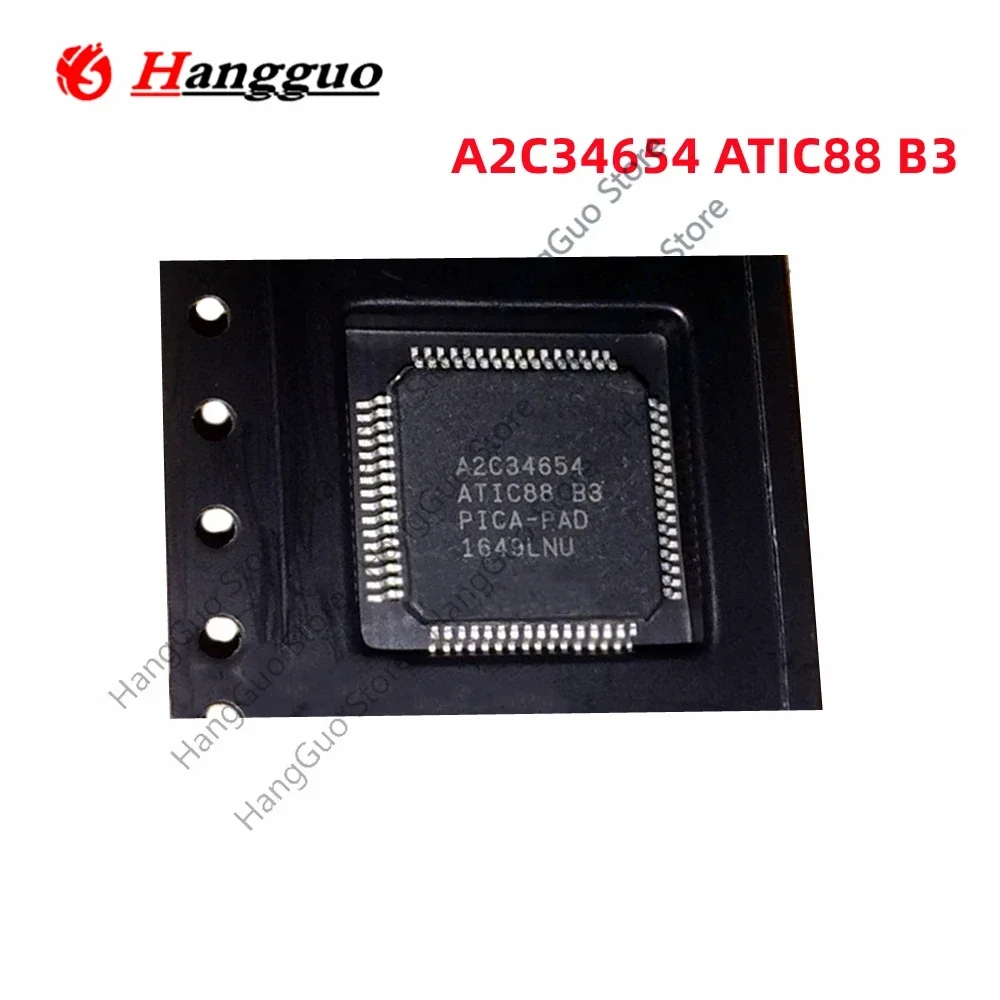 10pcs/Lot New Original A2C34654 ATIC88 B3 car computer board repair chip For Toyota car A2C34654 ATIC88B3
