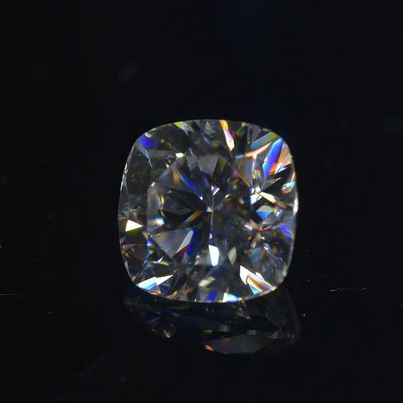 

2x2~11x11mm White D Color Cushion Cut Moissanite Loose Stone VVS1 With Certificate Real jewelry