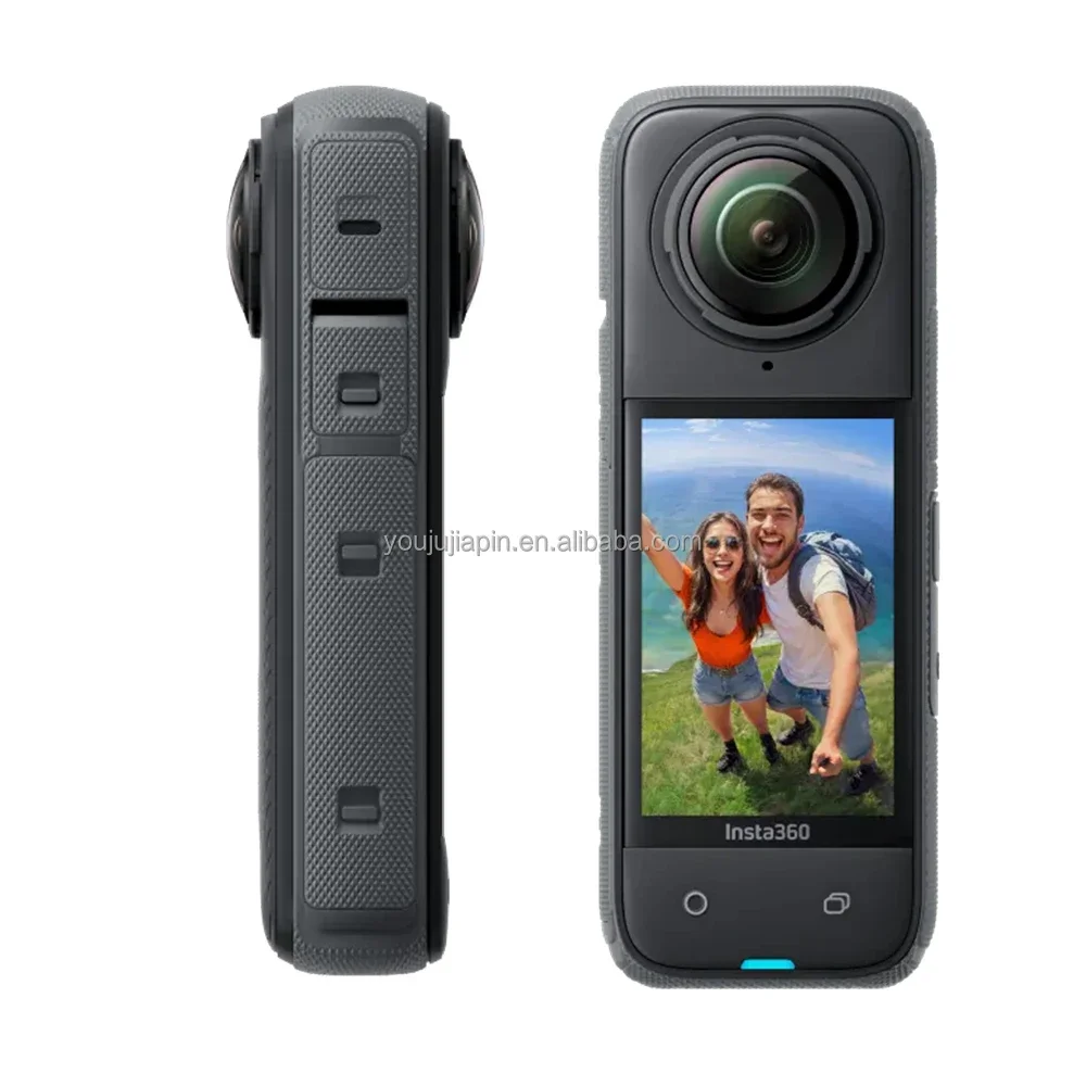 

Insta360 X4 360 Action Camera X4 8K Video 2290mAh Battery 2.5'' Touchscreen 10m Waterproof Removable Lens Guards 135 Min Last