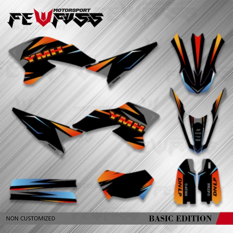 

Fewfuss Graphic Kit Motorcycle Decal Stickers for 2008 2009 2010 2011 2012 2013 2014 2015 2016 2017 2018 2019 2020 WR250R
