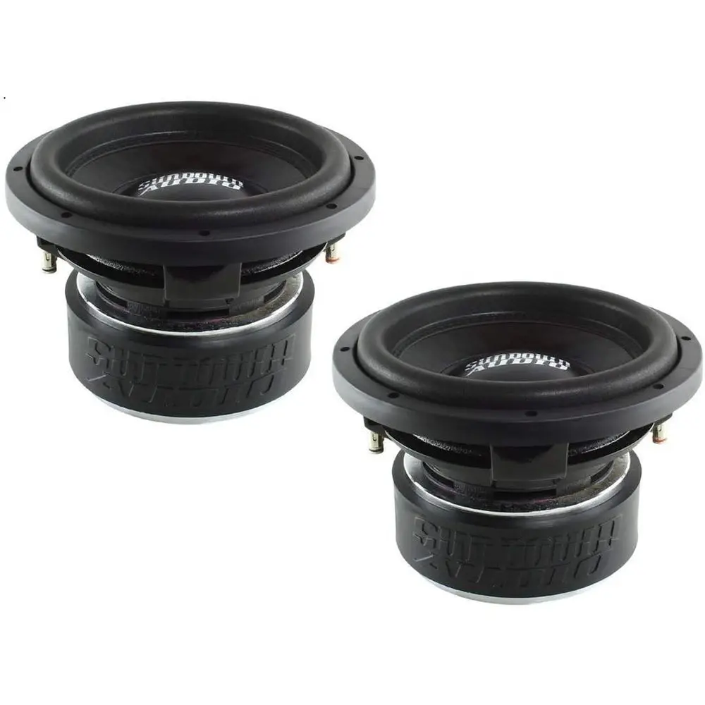 

Two SA-10 D2 Classic 10" Dual 2-Ohm 750W RMS SA Series Subwooers