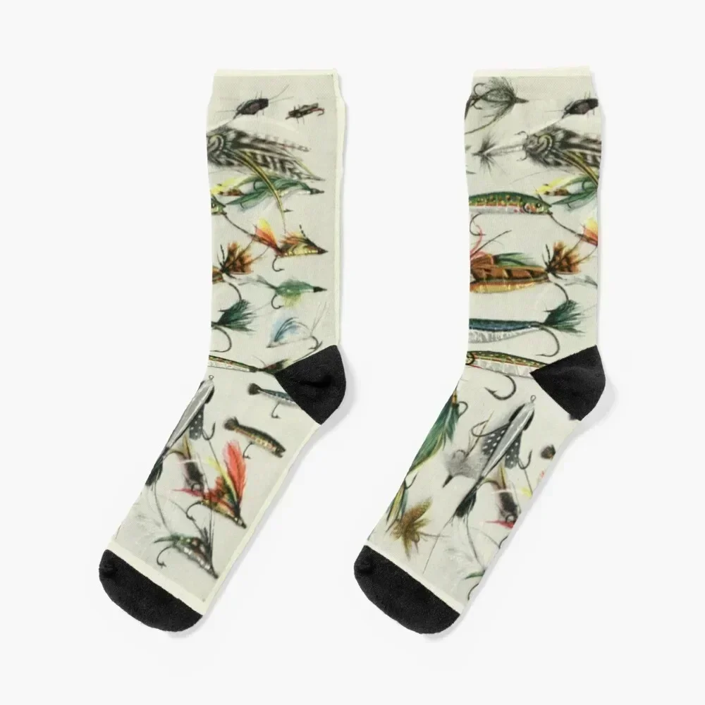 

Fishing Lures Socks kids anime bright garter christmas gifts Socks Female Men's