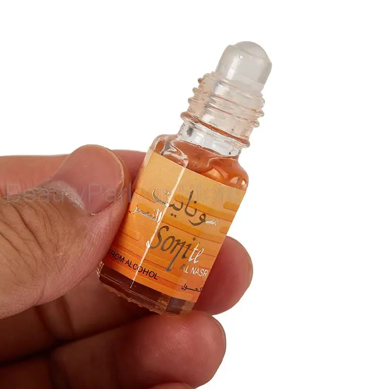 New 3ML Muslim Roll On Essential Oil Perfume Floral Notes Lasting Fragrance Women Men Alcohol Free Perfumes Body Deodorization