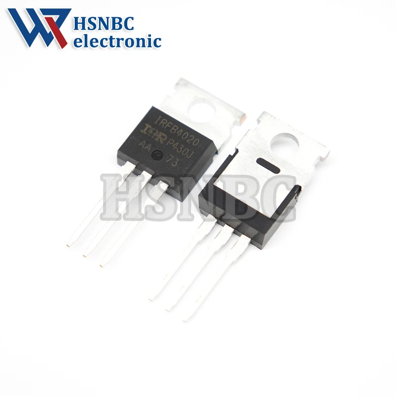 

10Pcs/Lot IRFB4020 IRFB4020PBF TO-220 18A 200V N-channel Power MOSFET Transistor 100% New Original