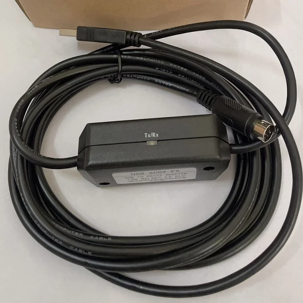 Imagem -03 - Cabo de Programação Usb para Rs422 para Mitsubishi Hcfa Wecon Plc Fx3u Fx3g Fx2n Fx0n Fx0s Fx1n Fx1s Hca1p Hca2p Hca8p Lx3v Lx5v