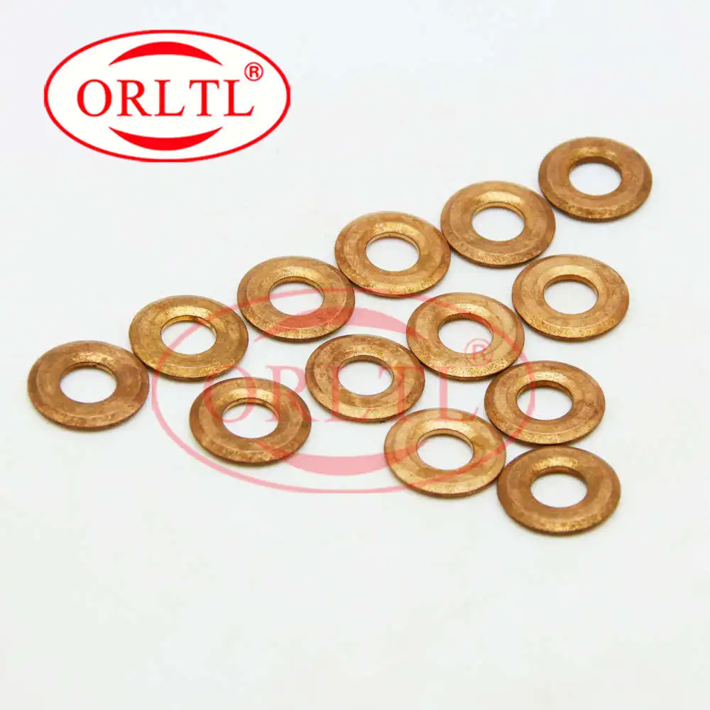 100PCS 2mm/3mm Diesel Injector Nozzle copper washer For DENSO TOYOTA HILUX PRADO 3.0L D4D 095000-6250 095000-5600 23670-0L050