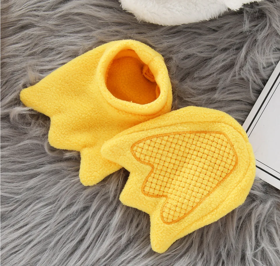 3Pcs/set Baby Chicken Chick Costume for Boys Girls Halloween Easter Fancy Dress Jumpsuit with Shoes Infant Fleece Rompers